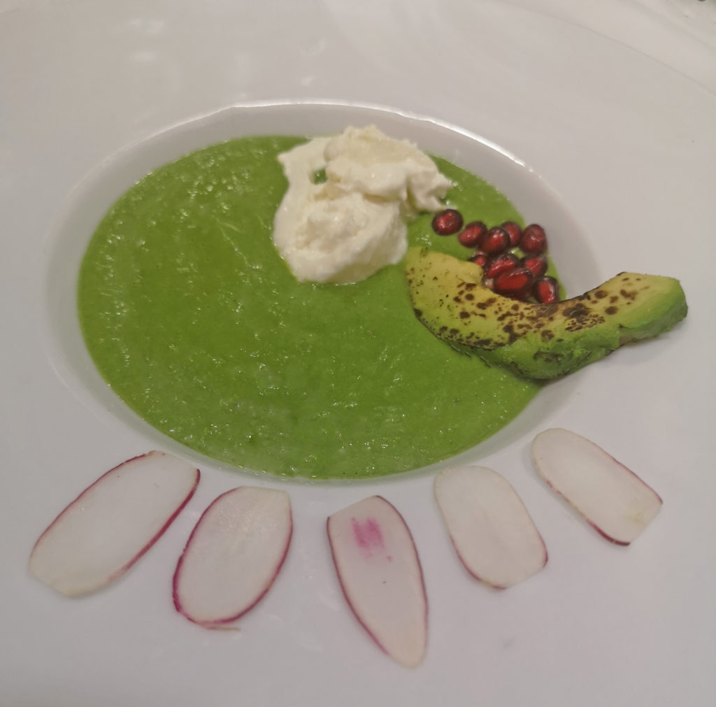 Groene gazpacho