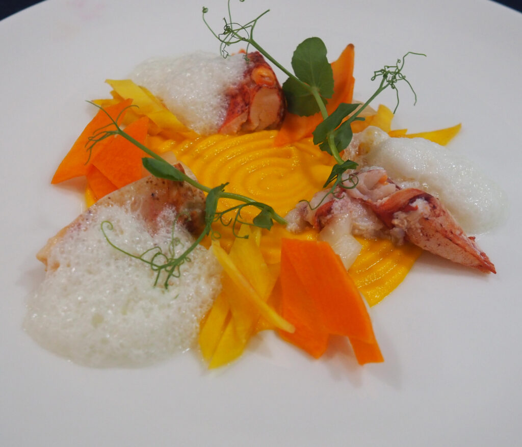 Homard à la nage
