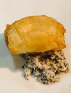 Mozzarella/truffelhapje