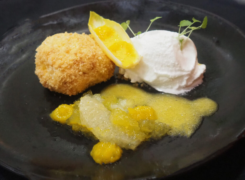 Gemberbierijs met 5-spice en citrus