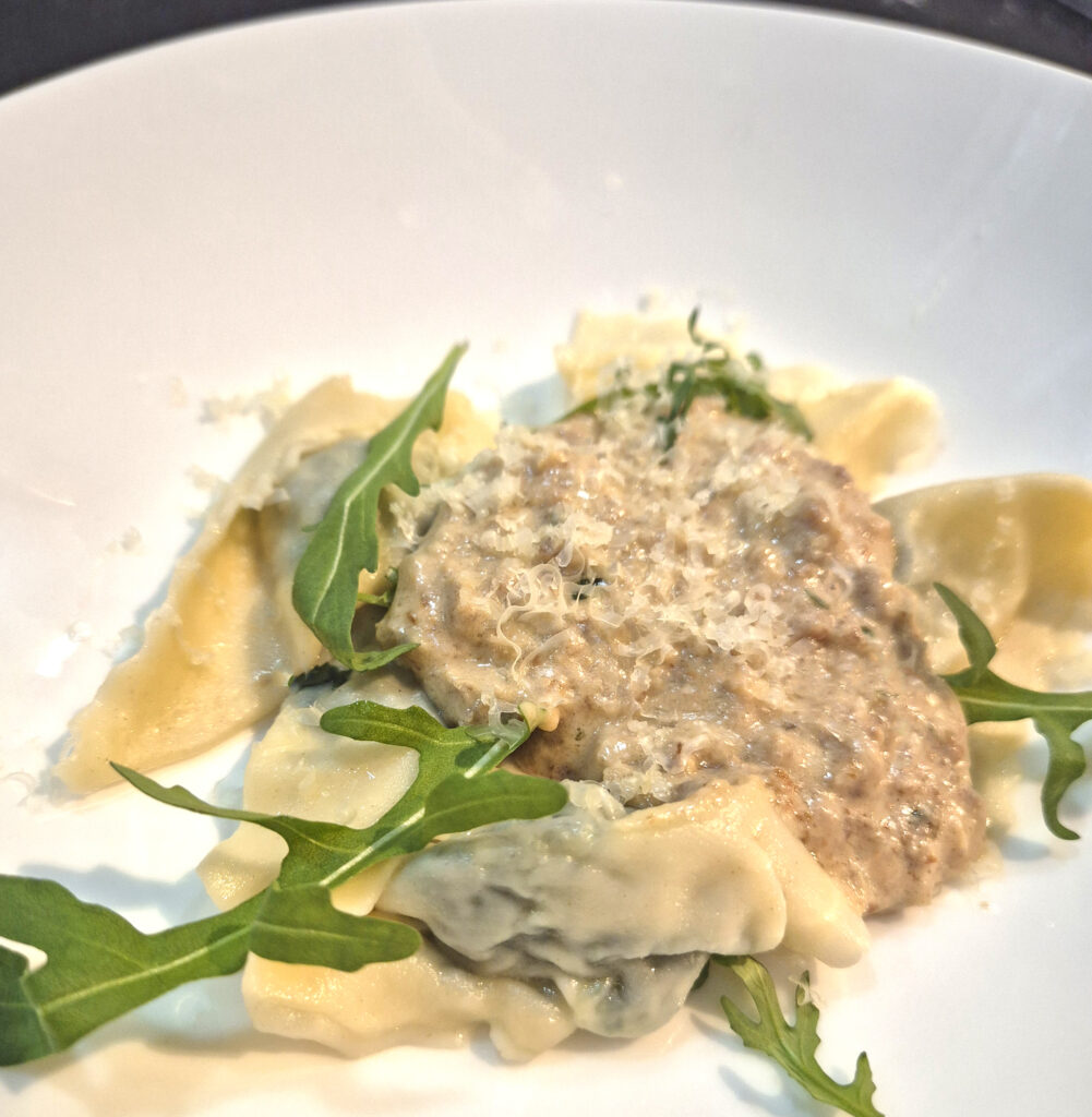 Pansotti in salsa di noci
